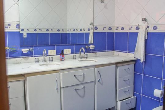 Banheiro da Suíte Master de casa à venda com 3 quartos, 320m² em Boa Vista, São Caetano do Sul