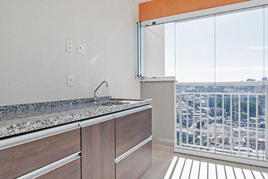 Varanda Gourmat de apartamento para alugar com 2 quartos, 53m² em Santo Amaro, São Paulo