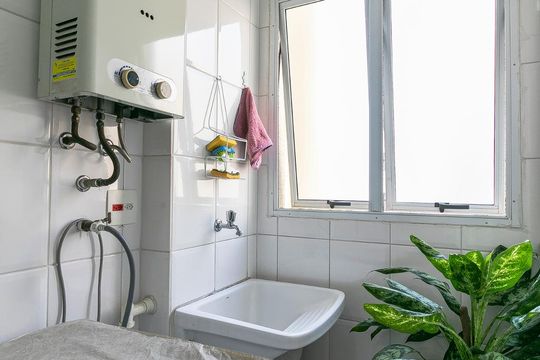Área de Serviço de apartamento à venda com 3 quartos, 70m² em Vila Gomes Cardim, São Paulo