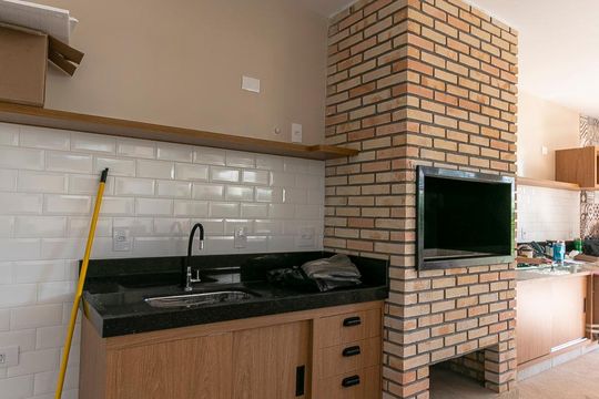 Área comum - Churrasqueira de apartamento à venda com 3 quartos, 70m² em Vila Gomes Cardim, São Paulo