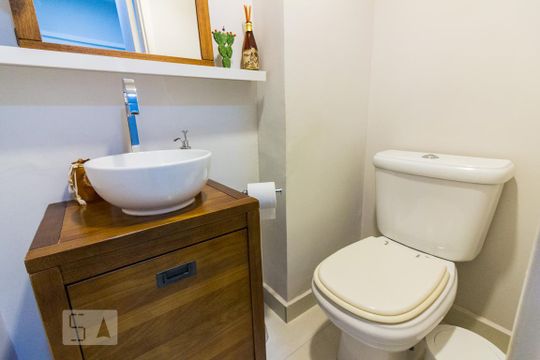 Lavabo de apartamento à venda com 2 quartos, 97m² em Santana, São Paulo
