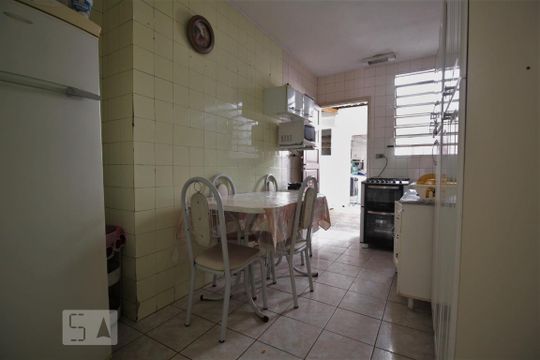 Cozinha de casa de condomínio à venda com 3 quartos, 78m² em Jardim Taboão, São Paulo