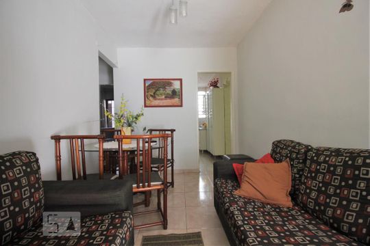Sala de casa de condomínio à venda com 3 quartos, 78m² em Jardim Taboão, São Paulo