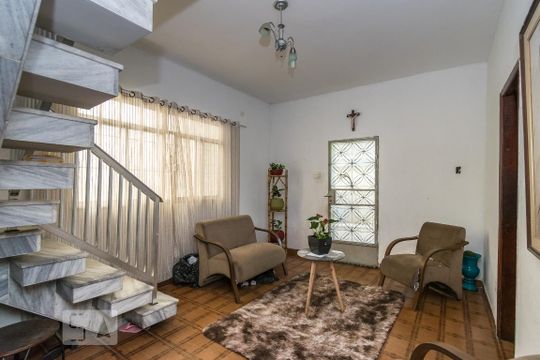 Sala de casa para alugar com 6 quartos, 180m² em Jardim América, Rio de Janeiro