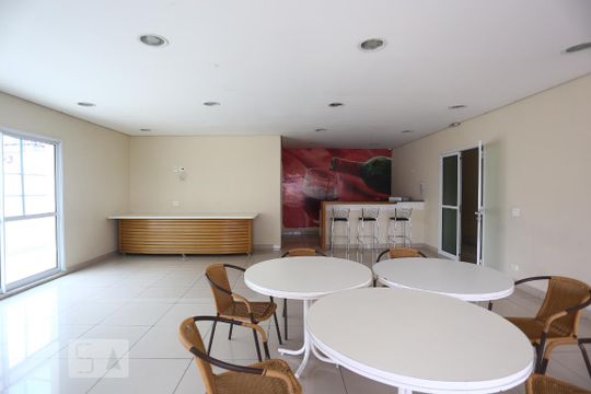 Área comum - Salão de festas de apartamento para alugar com 3 quartos, 75m² em Centro, Osasco