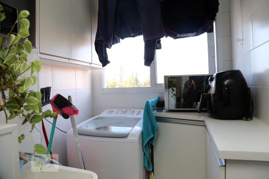 Área de Serviço de apartamento à venda com 2 quartos, 56m² em Jardim Parque Morumbi, São Paulo