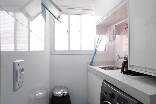Área de Serviço de apartamento à venda com 2 quartos, 68m² em Santo Antônio, Osasco