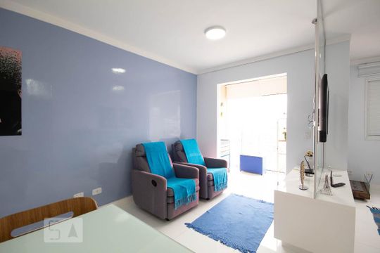 Sala de apartamento à venda com 2 quartos, 68m² em Santo Antônio, Osasco