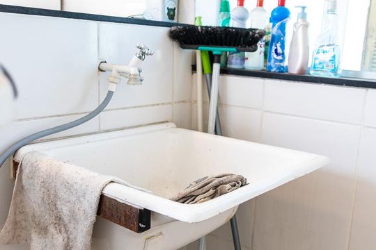 Área de Serviço de apartamento à venda com 3 quartos, 140m² em Vila Perola, Contagem