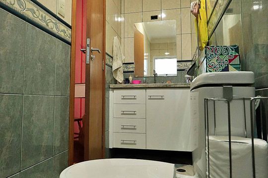Banheiro da Suíte 2 de casa para alugar com 5 quartos, 296m² em Jardim, Santo André