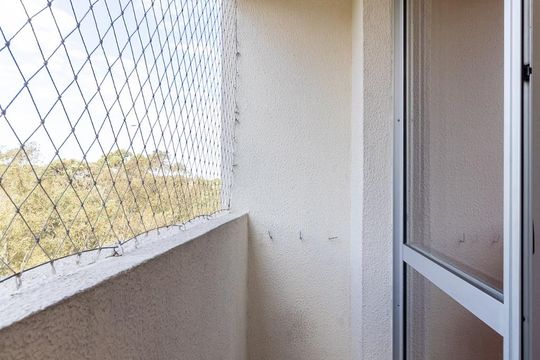Varanda da Sala de apartamento para alugar com 2 quartos, 54m² em Jardim Santa Emília, São Paulo