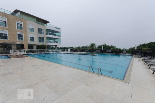 Área comum - Piscina de apartamento para alugar com 2 quartos, 105m² em Santinho, Florianópolis