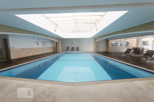 Área comum - Piscina de apartamento para alugar com 2 quartos, 105m² em Santinho, Florianópolis