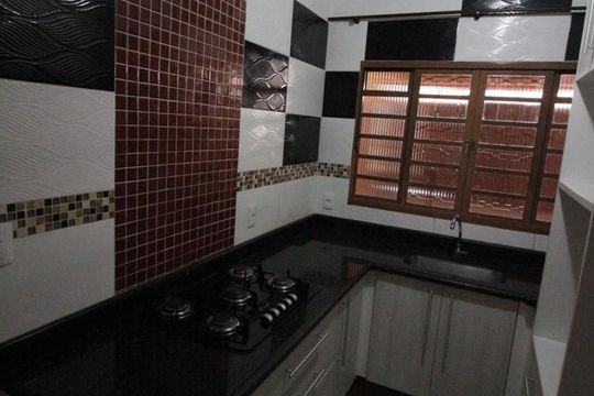 Cozinha de casa para alugar com 2 quartos, 150m² em Jardim Novo Mundo, Várzea Paulista