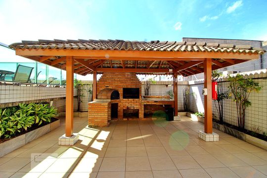 Área Comum - Churrasqueira de apartamento para alugar com 2 quartos, 82m² em Campestre, Santo André