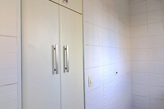 Área de Serviço de apartamento para alugar com 2 quartos, 82m² em Campestre, Santo André