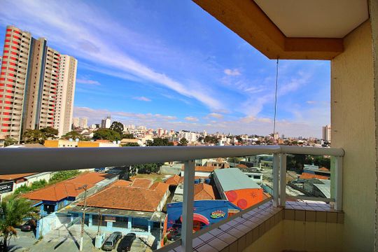 Varanda de apartamento para alugar com 2 quartos, 82m² em Campestre, Santo André