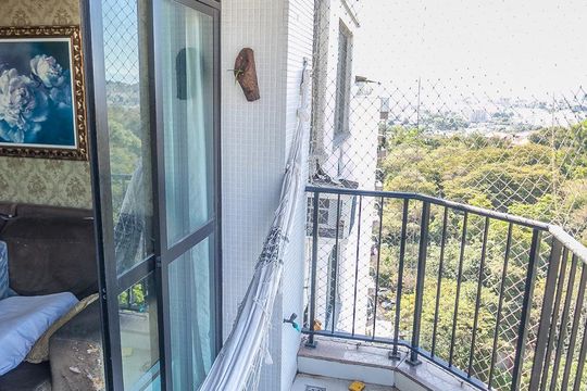 Varanda da Sala 1 de apartamento à venda com 4 quartos, 177m² em Pechincha, Rio de Janeiro