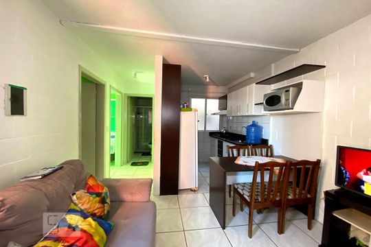 Sala de apartamento para alugar com 2 quartos, 38m² em Liberdade, Novo Hamburgo