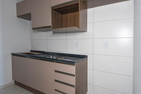 Cozinha de apartamento à venda com 2 quartos, 54m² em Scharlau, São Leopoldo