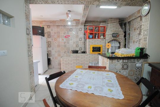 área da churrasqueira de casa à venda com 3 quartos, 194m² em Casa Verde Média, São Paulo