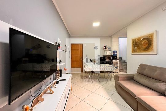 Sala de apartamento à venda com 3 quartos, 140m² em Jardim das Maravilhas, Santo André
