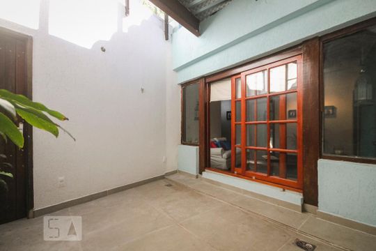 Espaço Externo de casa de condomínio à venda com 4 quartos, 450m² em Joá, Rio de Janeiro