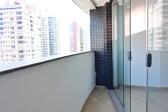Varanda da Sala  de apartamento à venda com 3 quartos, 134m² em Centro, São Bernardo do Campo