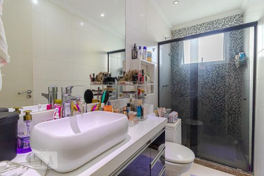 Banheiro da Suíte de apartamento à venda com 4 quartos, 179m² em Pechincha, Rio de Janeiro