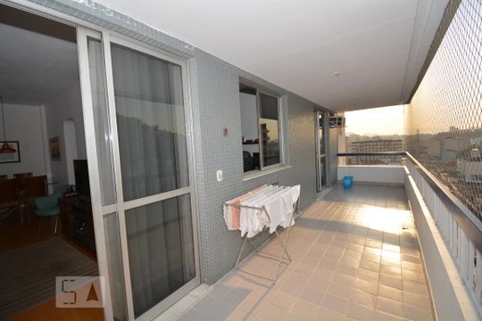 Varanda da Sala de apartamento à venda com 3 quartos, 98m² em Engenho Novo, Rio de Janeiro