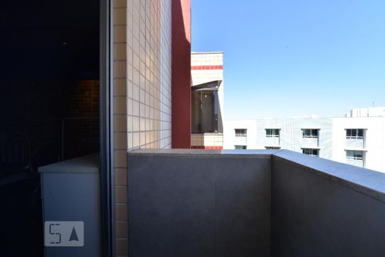 Varanda de apartamento para alugar com 1 quarto, 30m² em Setor Sudoeste, Brasília
