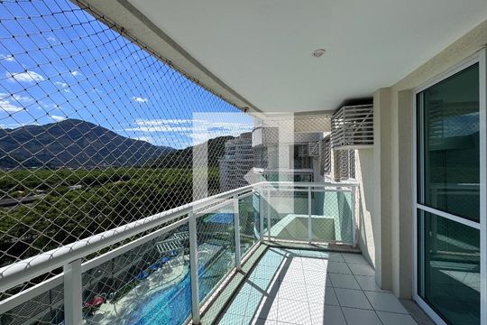 Varanda de apartamento à venda com 2 quartos, 68m² em Recreio dos Bandeirantes, Rio de Janeiro