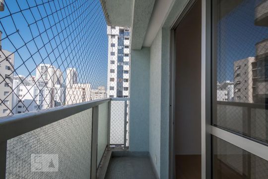 Varanda de apartamento para alugar com 2 quartos, 62m² em Brooklin Novo, São Paulo