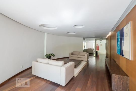 Área Comum - Hall Social de apartamento para alugar com 2 quartos, 62m² em Brooklin Novo, São Paulo