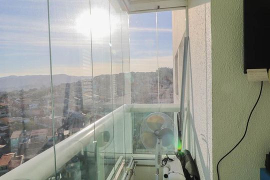 Varanda da Sala de apartamento à venda com 3 quartos, 81m² em Jardim Gracinda, Guarulhos