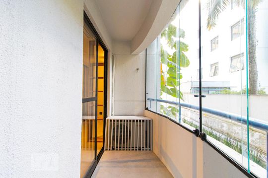 Varanda de apartamento para alugar com 1 quarto, 40m² em Jardim Paulista, São Paulo