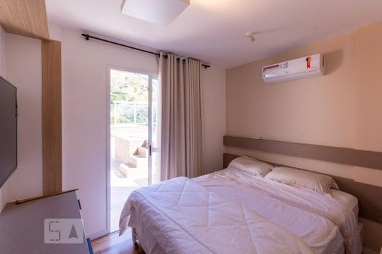 Suíte 2 - Cobertura de apartamento à venda com 3 quartos, 149m² em Tijuca, Rio de Janeiro