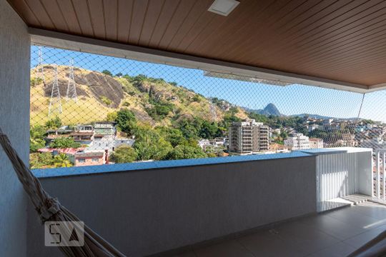 Varanda da Sala de apartamento à venda com 3 quartos, 149m² em Tijuca, Rio de Janeiro