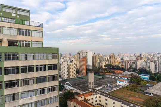 Vista da Sala de apartamento para alugar com 1 quarto, 60m² em Consolação, São Paulo