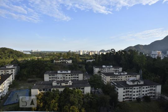 Vista da Varanda de apartamento à venda com 2 quartos, 50m² em Jacarepaguá, Rio de Janeiro