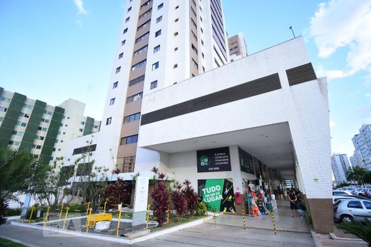Fachada de apartamento para alugar com 1 quarto, 30m² em Norte (águas Claras), Brasília