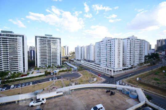 Vista da Sala de apartamento para alugar com 1 quarto, 30m² em Norte (águas Claras), Brasília