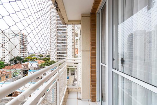 Varanda de apartamento à venda com 2 quartos, 60m² em Ipiranga, São Paulo