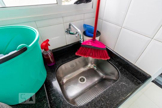 Área de serviço de apartamento à venda com 2 quartos, 60m² em Ipiranga, São Paulo