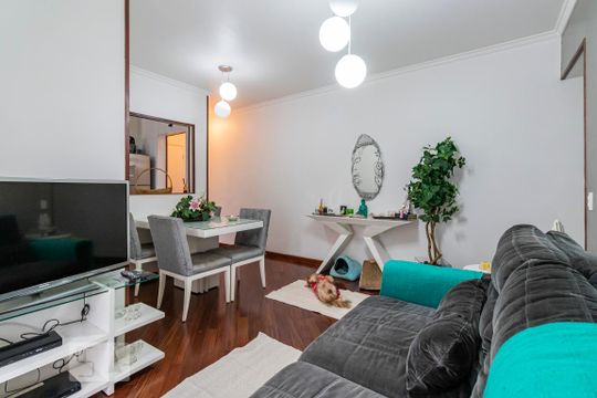Sala de apartamento à venda com 2 quartos, 60m² em Ipiranga, São Paulo