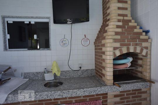 Churrasqueira de casa de condomínio à venda com 3 quartos, 130m² em Anil, Rio de Janeiro