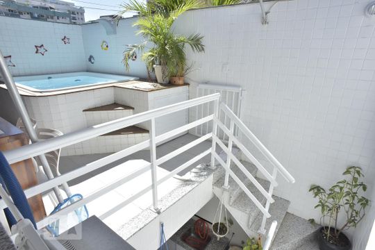 Vista do Quarto 1 de casa de condomínio à venda com 3 quartos, 130m² em Anil, Rio de Janeiro