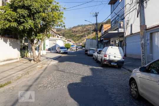 Vista da Rua de kitnet/studio para alugar com 1 quarto, 43m² em Campo Grande, Rio de Janeiro
