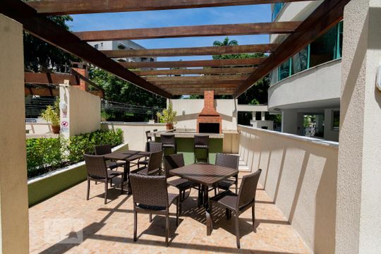 Área comum - Churrasqueira de apartamento para alugar com 2 quartos, 60m² em Pechincha, Rio de Janeiro