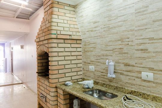 Churrasqueira de casa para alugar com 1 quarto, 50m² em Paulicéia, São Bernardo do Campo